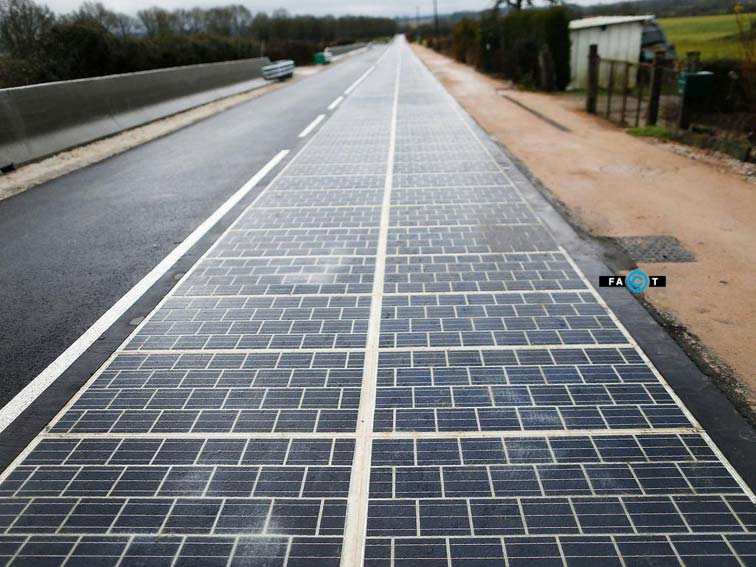اولین بزرگراه خورشیدی جهان در فرانسه افتتاح شد