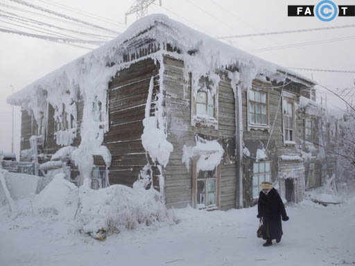 روستای اویمیاکن سردترین نقطه جهان